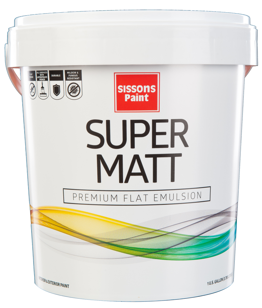 Sissons Super Matt Emulsion The Colour Shop